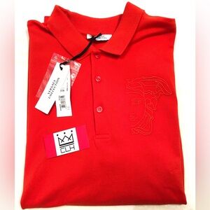 VERSACE COLLECTION MEDUSA LOGO POLO